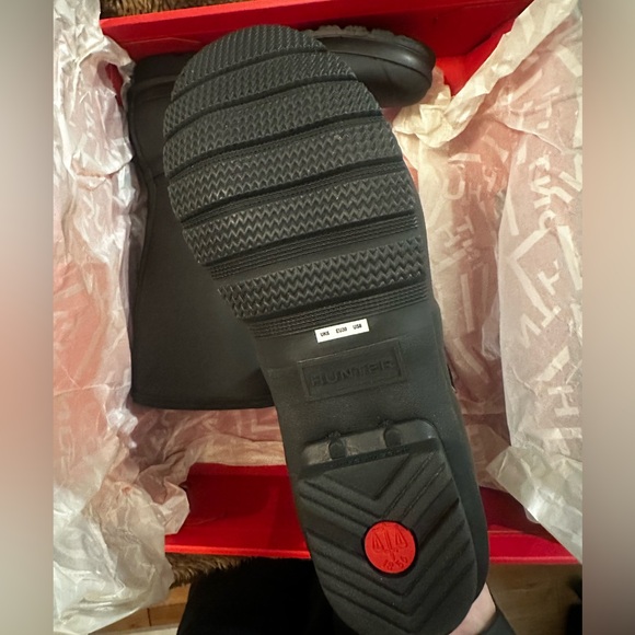 NWT Hunter Ladies' Original Short Boot Black, In Box - Picture 9 of 12